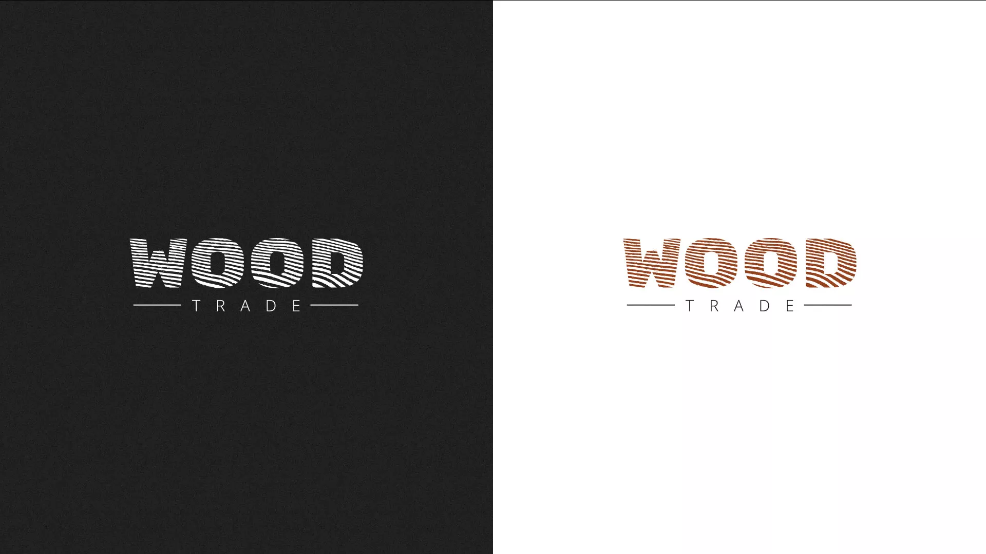 Разработка логотипа для компании «Wood Trade» в Льгове